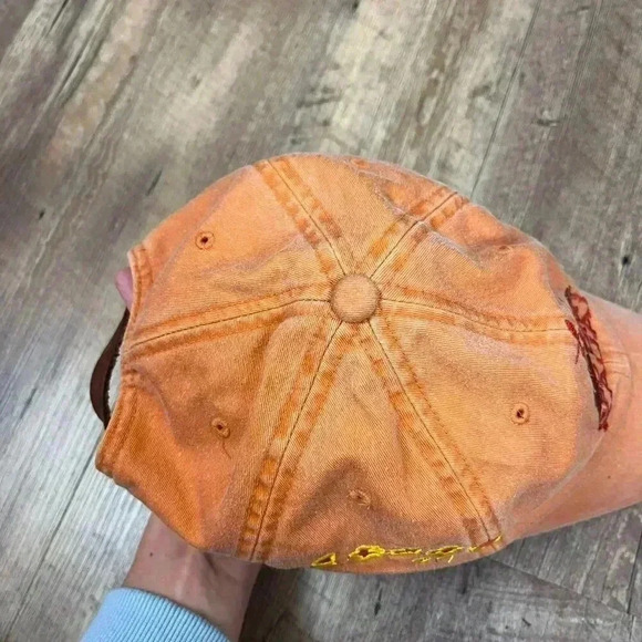 Vtg Red Dirt Kauai Men's Hat Adjustable One Size Cap Leather Strap - Picture 12 of 12